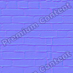 Seamless Textures of Wall Bricks + Normal & Bump Mapping 